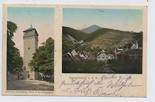 Zwingenberg a.d.Bergstr. 2 Ansichten gl1911 30.476
