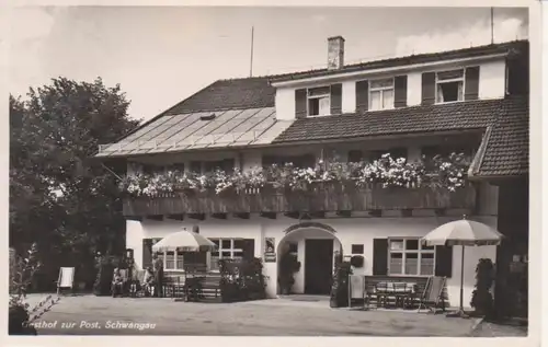 Schwangau Gasthof zur Post Fotokarte gl1934 66.235