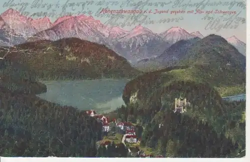 Hohenschwangau v. Jugend aus See glca.1920 66.451