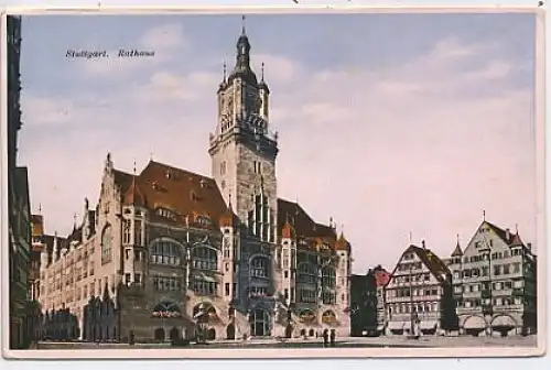 Stuttgart - Rathaus ngl 38.527