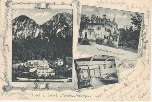 Hohenschwangau Hotel z. Liesl Dependance gl1901 66.237