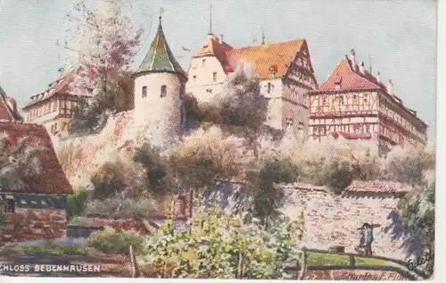 Tübingen Schloss Bebenhausen Malerei gl1914 62.685