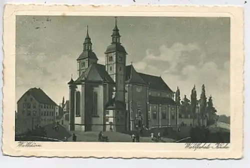 Walldürn (Baden) - Wallfahrtskirche glca1930 38.737