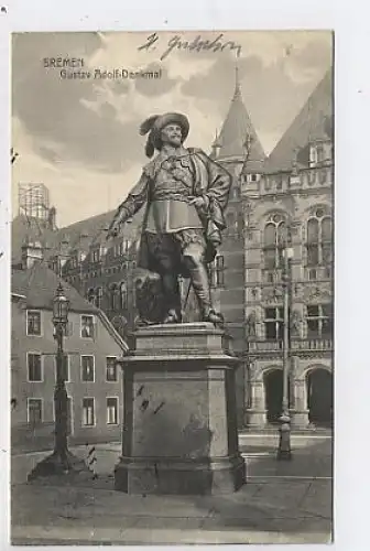 Bremen Gustav Adolf-Denkmal gl1911 41.167