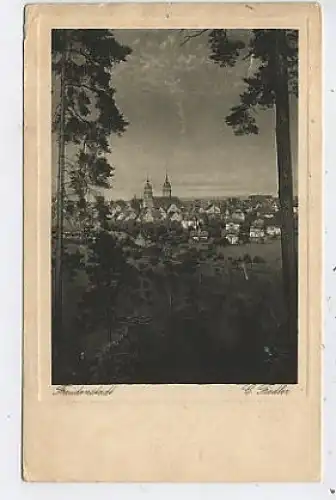 Freudenstadt im Schwarzwald-Teilansicht gl1929 38.685