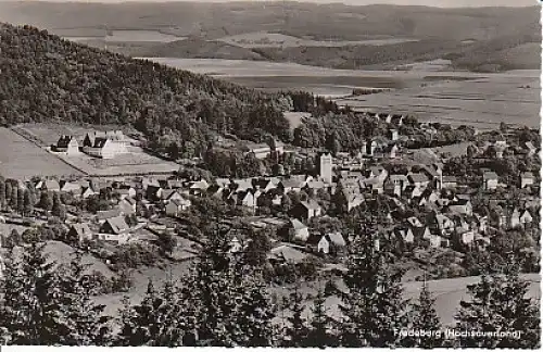 Fredeburg Hochsauerland von oben gl1957 B0.276
