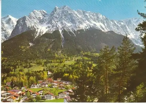 Grainau mit Alpspitze Waxenstein Zugspitze ngl 28.967