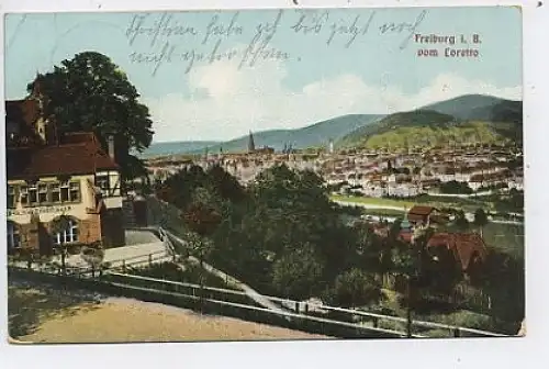 Freiburg in Br. Vom Loretto gl1912 38.619