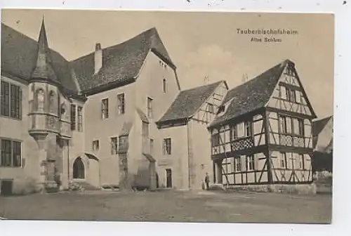 Tauberbischofsheim - Altes Schloß gl1912 38.724