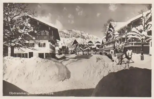 Oberammergau Dorfstraße gl1938 203.440