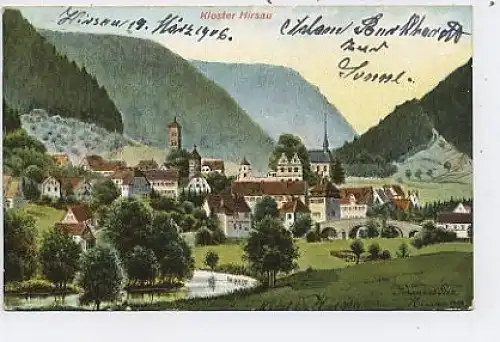 Hirsau im Schwarzwald - Kloster gl1900 38.984