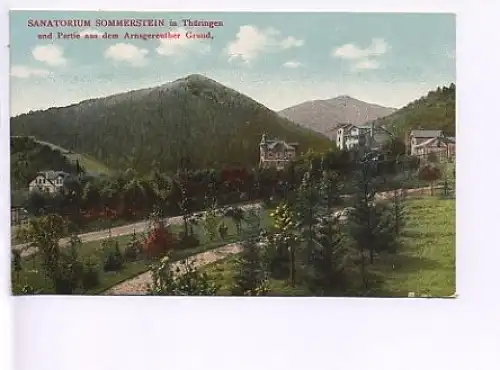 Sanatorium Sommerstein Thür. Um 1910? ngl 17.128