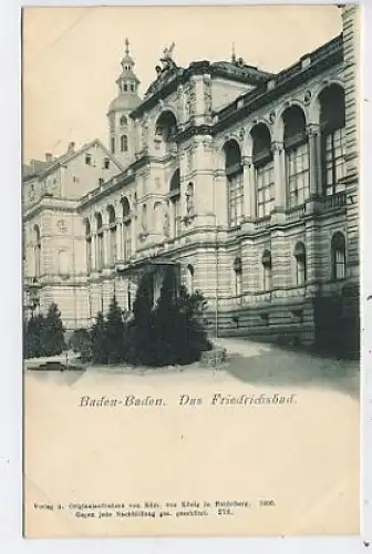 Baden-Baden - Das Friedrichsbad ngl 38.656