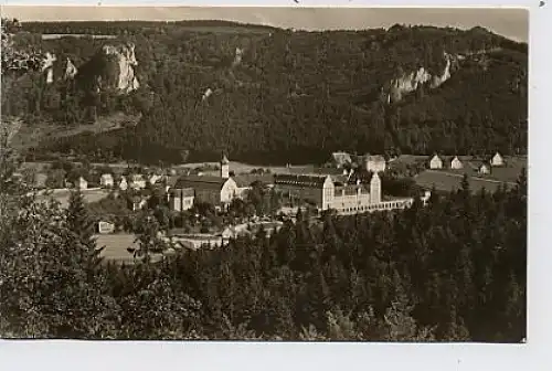 Beuron von Nordwesten-Kloster gl1964 36.621