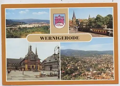 Wernigerode - Teilansichten, Kirche… gl1996 37.084