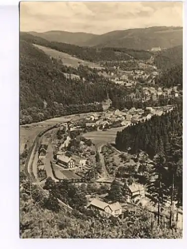 Sitzenborf Blick >> Schloß Schwarzburg gl1960? 19.466