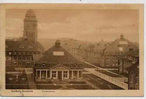 Hamburg-Barmbeck, Krankenhaus feldpgl1918 36.672