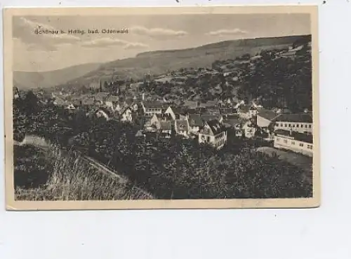 Schönau b. Hdlbg. Bad. Odenwald gl1925 38.856