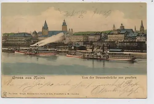 Gruß aus Mainz von der Straßenbrücke aus gl1901 36.713