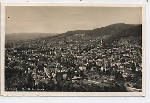 Freiburg in Br. - Gesamtansicht gl1936 38.969