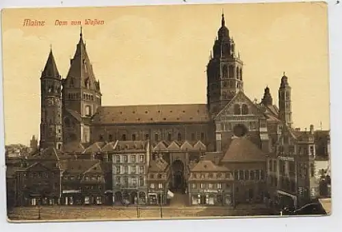 Mainz - Dom von Westen ngl 36.720