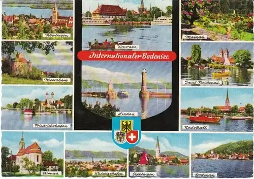 Bodensee-Städte Mehrbildkarte ngl 26.890