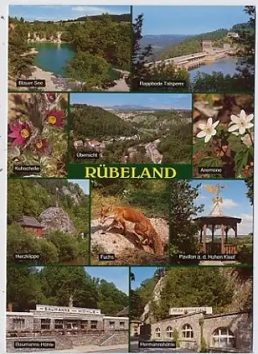 Rübeland - Teilansichten,Höhlen,Natur… gl1994 37.078
