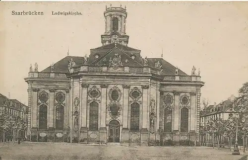 Saarbrücken Ludwigskirche ngl 131.046