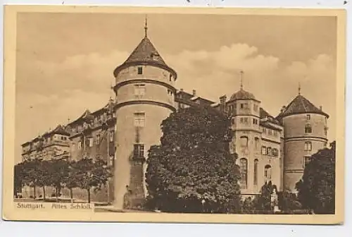 Stuttgart - Altes Schloß ngl 38.907