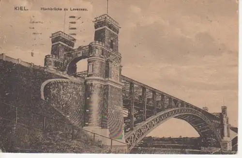 Kiel Hochbrücke zu Levensau gl1922 70.753