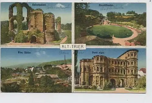 Alt-Trier, Teilansichten,Kaiserpalast… ngl 36.702