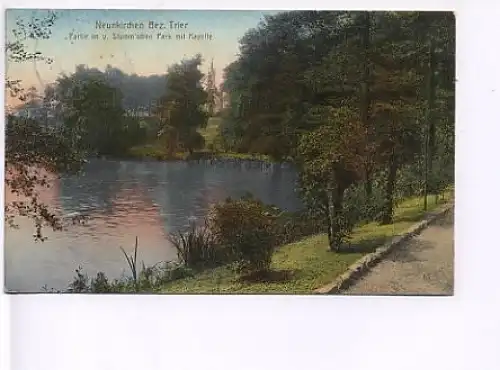 Neunkirchen Bez.Trier Stumm'scher Park gl1913 19.603