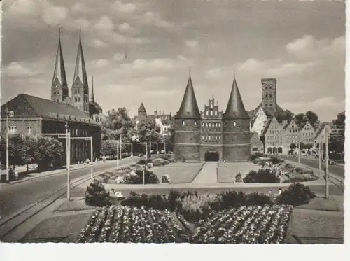 Lübeck Holstentor gl1958 70.802
