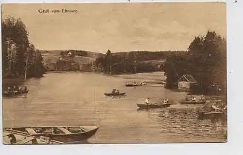 Gruß vm Ebnisee - Teilansicht,Boote ngl 36.952