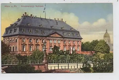 Mainz a. Rh. - Grossherzogl. Schloß glca1920 36.711