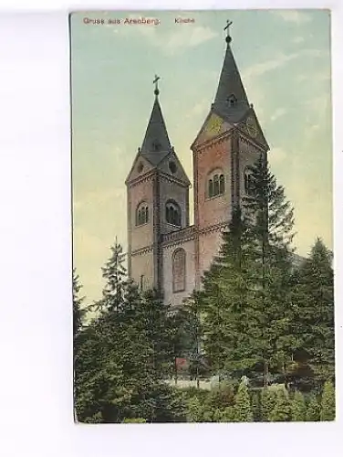 Gruß aus Arenberg Kirche um 1910 ngl 18.239