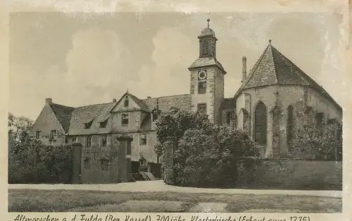 Altmarschen/Fulda 700-jährige Klosterkirche ngl 114.510