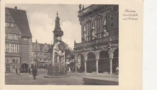 Bremen Marktplatz mit Roland ngl 70.884