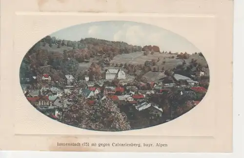 Immenstadt gegen Calvarienberg Alpen feldpgl1916 66.605