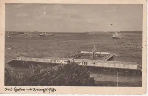 Kiel Hafen Schiffe gl1944 70.785