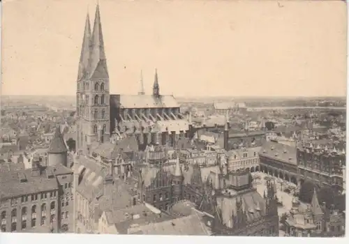 Lübeck Blick vom Petrikirchturm gl1912 70.822