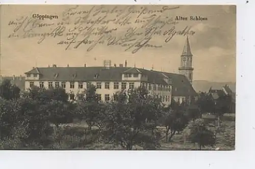 Göppingen Altes Schloß gl1930? 40.835