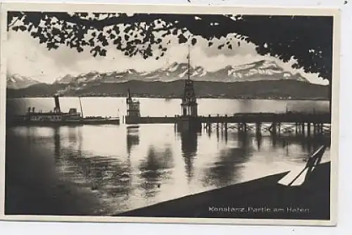 Konstanz am Bodensee - Partie am Hafen gl1928 37.204