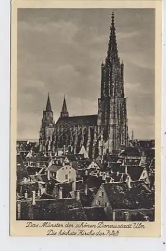 Ulm - Das Müster der schönen Donaustadt ngl 37.044