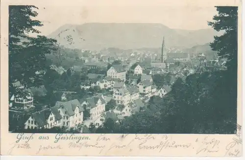 Gruß aus Geislingen - Teilansicht gl1903 60.077