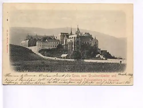 Ahrweiler Ursulinenkloster Calvarienberg gl1909 18.241