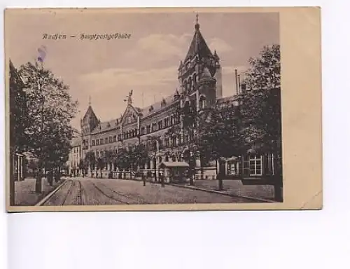 Aachen Hauptpostgebäude gl1912 18.752