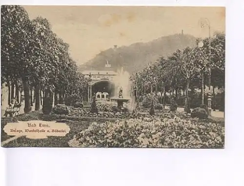 Bad Ems a.d.Lahn Anlage Wandelhalle Bäderley ngl 18.056