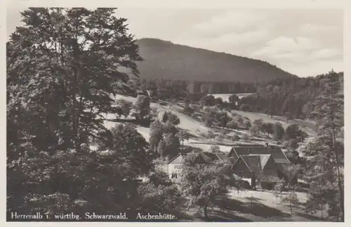 Herrenalb im württ. Schwarzwald. Aschenhütte ngl 60.756