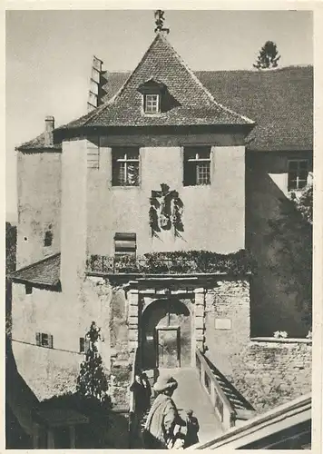 Meersburg a.B. Schloss Eingangstor ngl 133.358